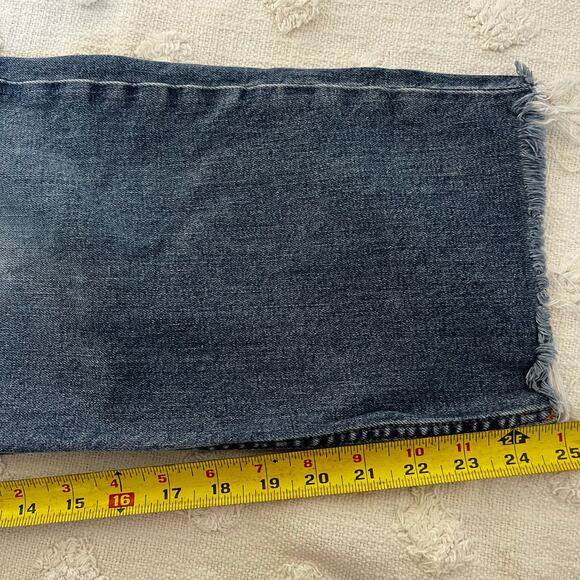 Everlane The Cheeky Jean Crop Medium Wash Plus size 35 Minimalist Sustainable - Picture 4 of 8